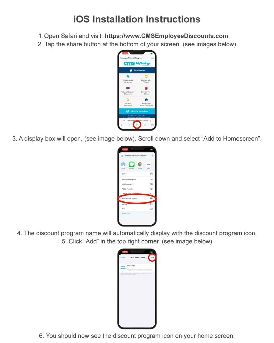 iOS Installation Instructions